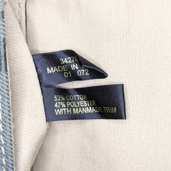 Etienne Aigner Green Crossbody Bag with Brown Leather Trim - Picture 11 of 11